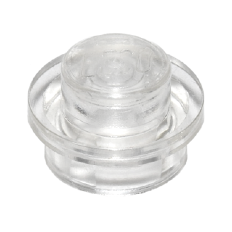 Plaat, Rond 1x1 Trans Clear